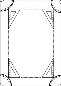 maths border design